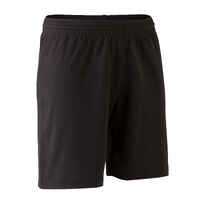 Pantalón corto de fútbol Niños Kipsta F100 negro