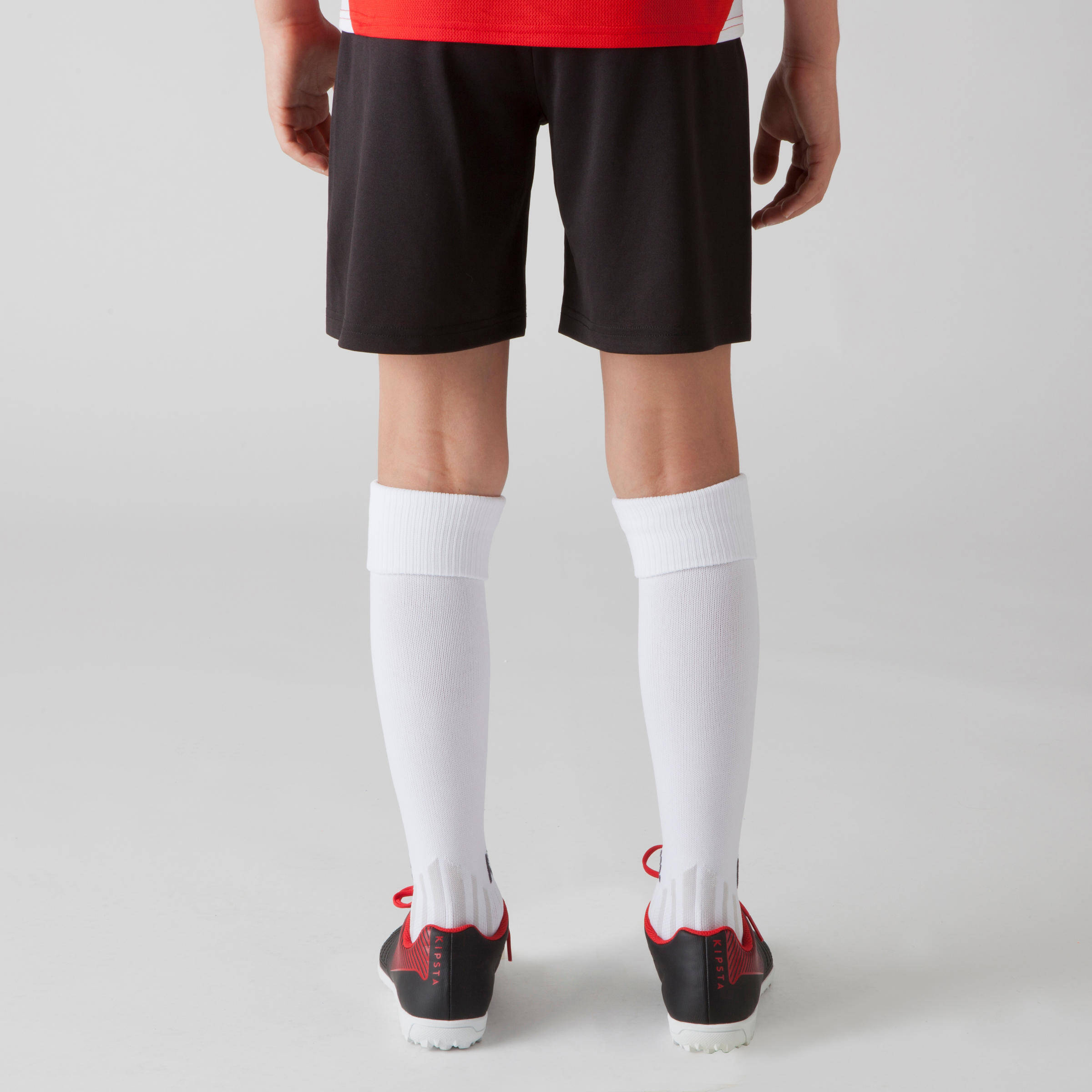 Kids Football Shorts F100 - Black -  3