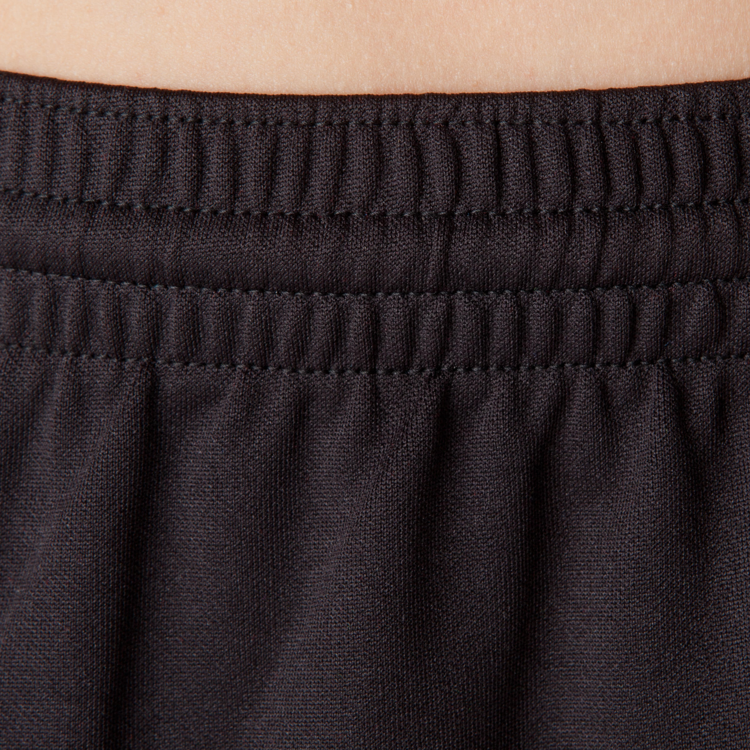 Kids' Soccer Shorts - F 100 Black - KIPSTA