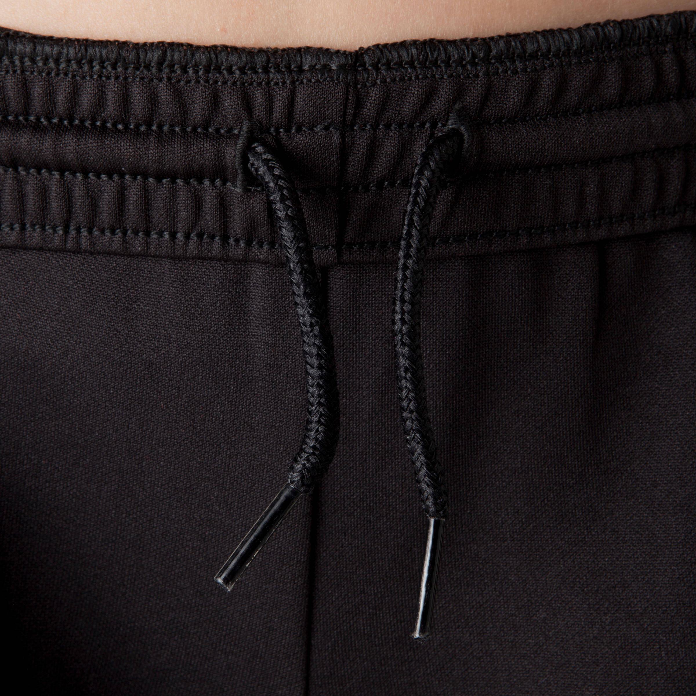 Kids Football Shorts F100 - Black -  5