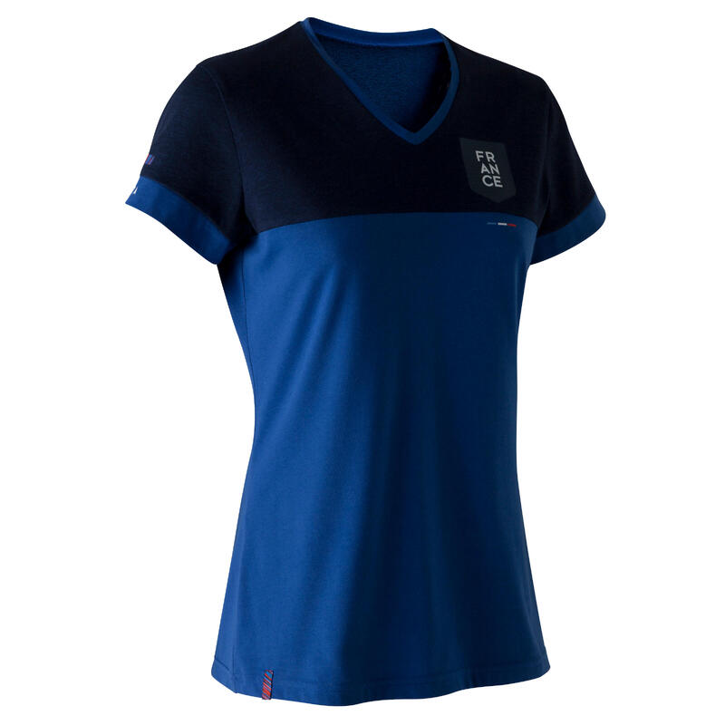 Koszulka do piłki nożnej FF100 Francja damska