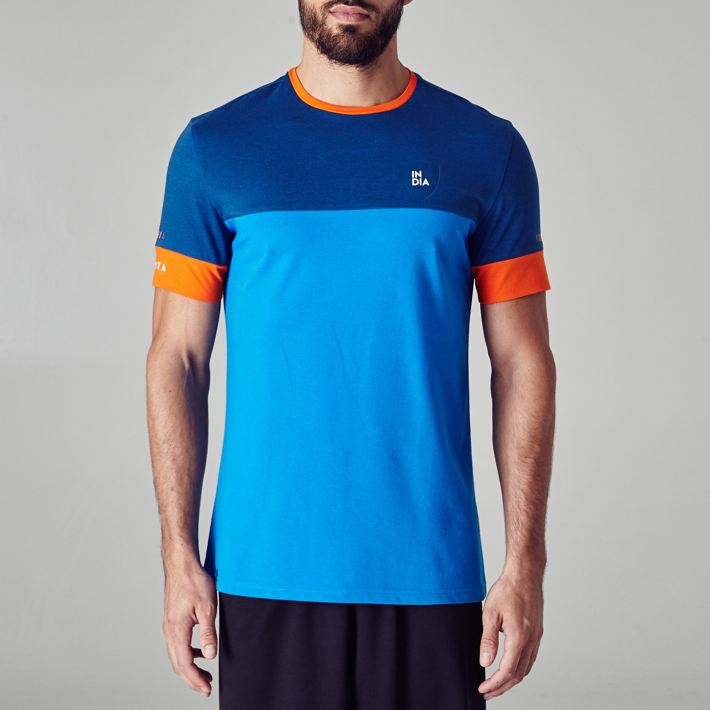 FF100 India Adult Football T-Shirt - Blue 2/11