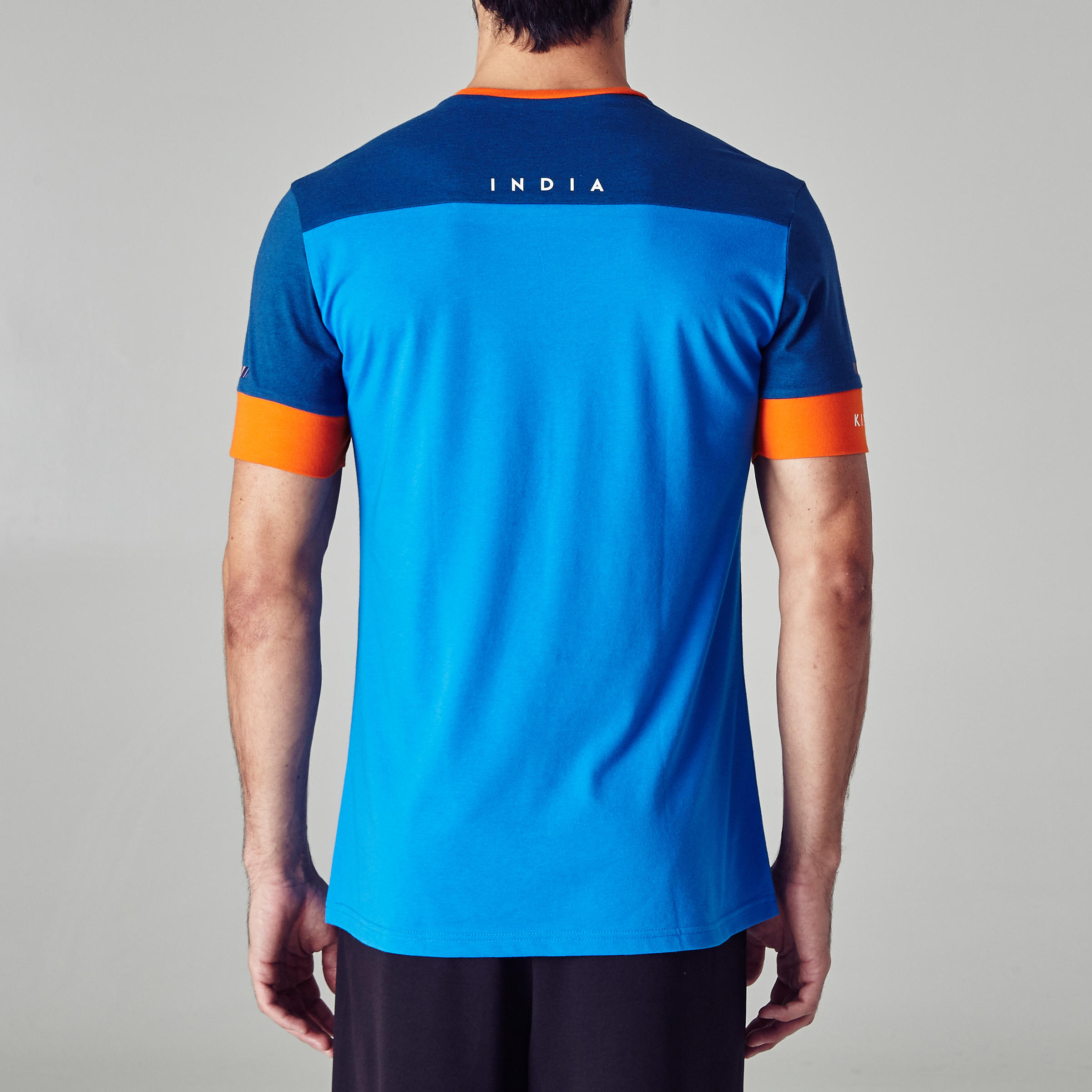 FF100 India Adult Football T-Shirt - Blue 4/11