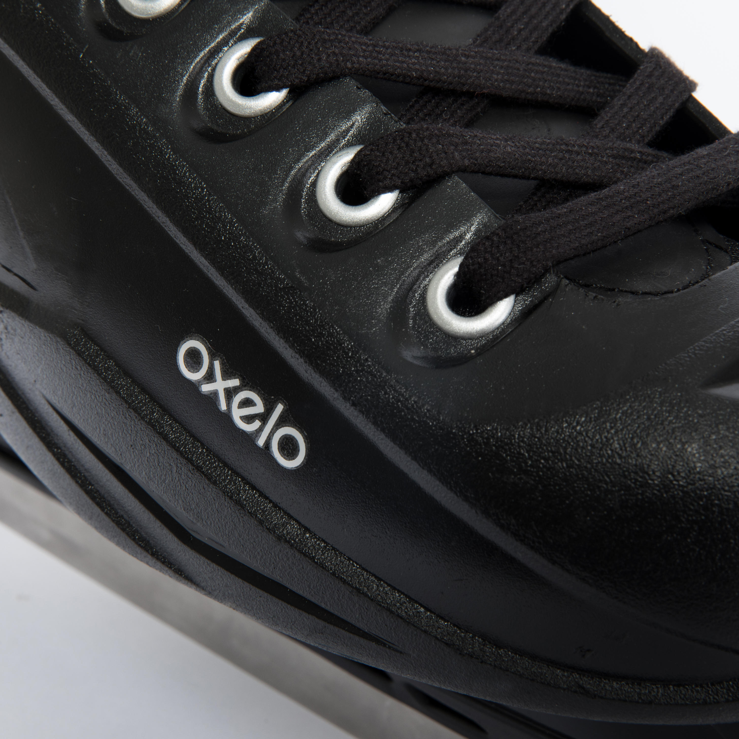 Recreational Ice Skates Fit 50 Black Black‎ Oxelo Decathlon