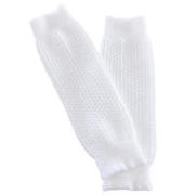 Calentadores niña blancos