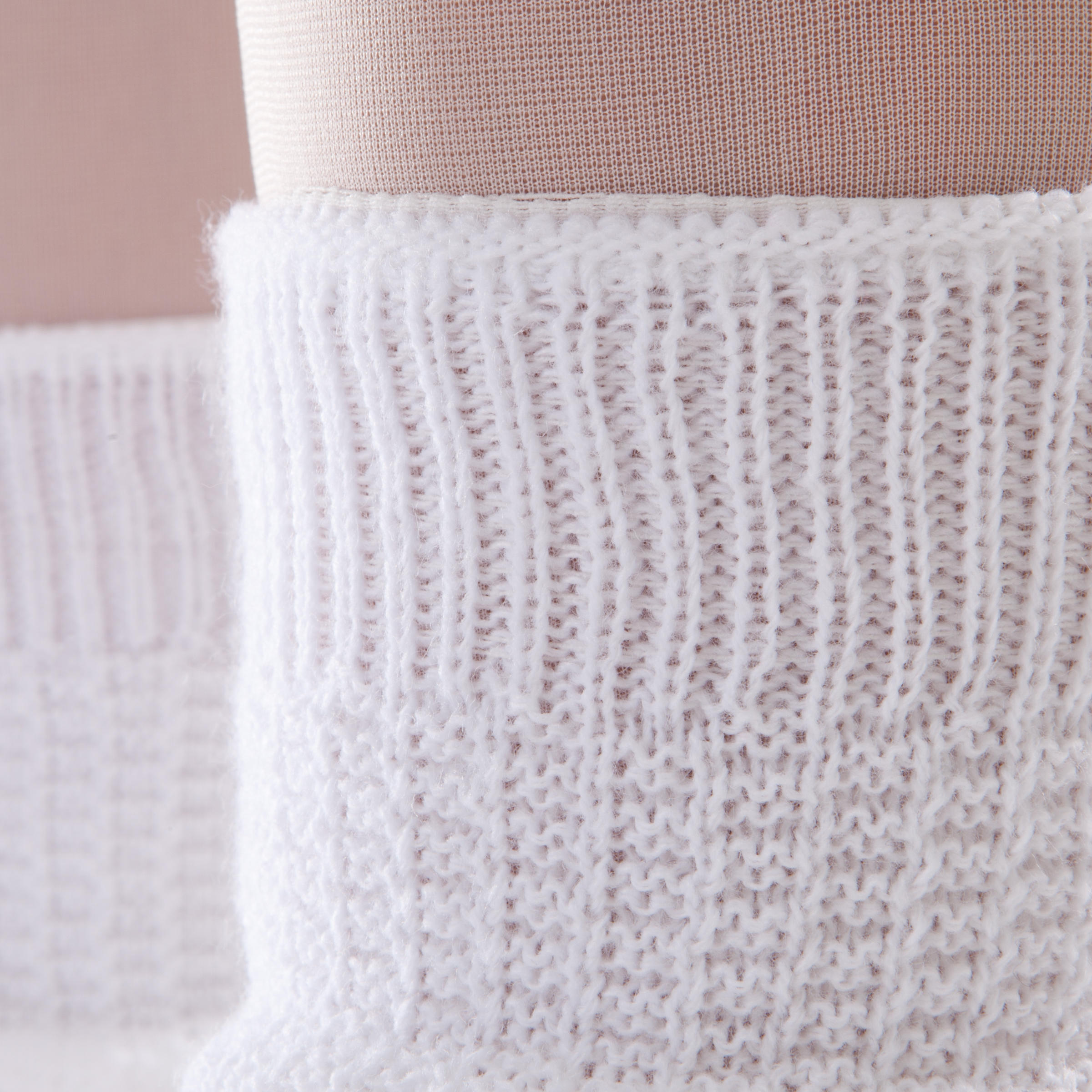 Calentadores niña blancos