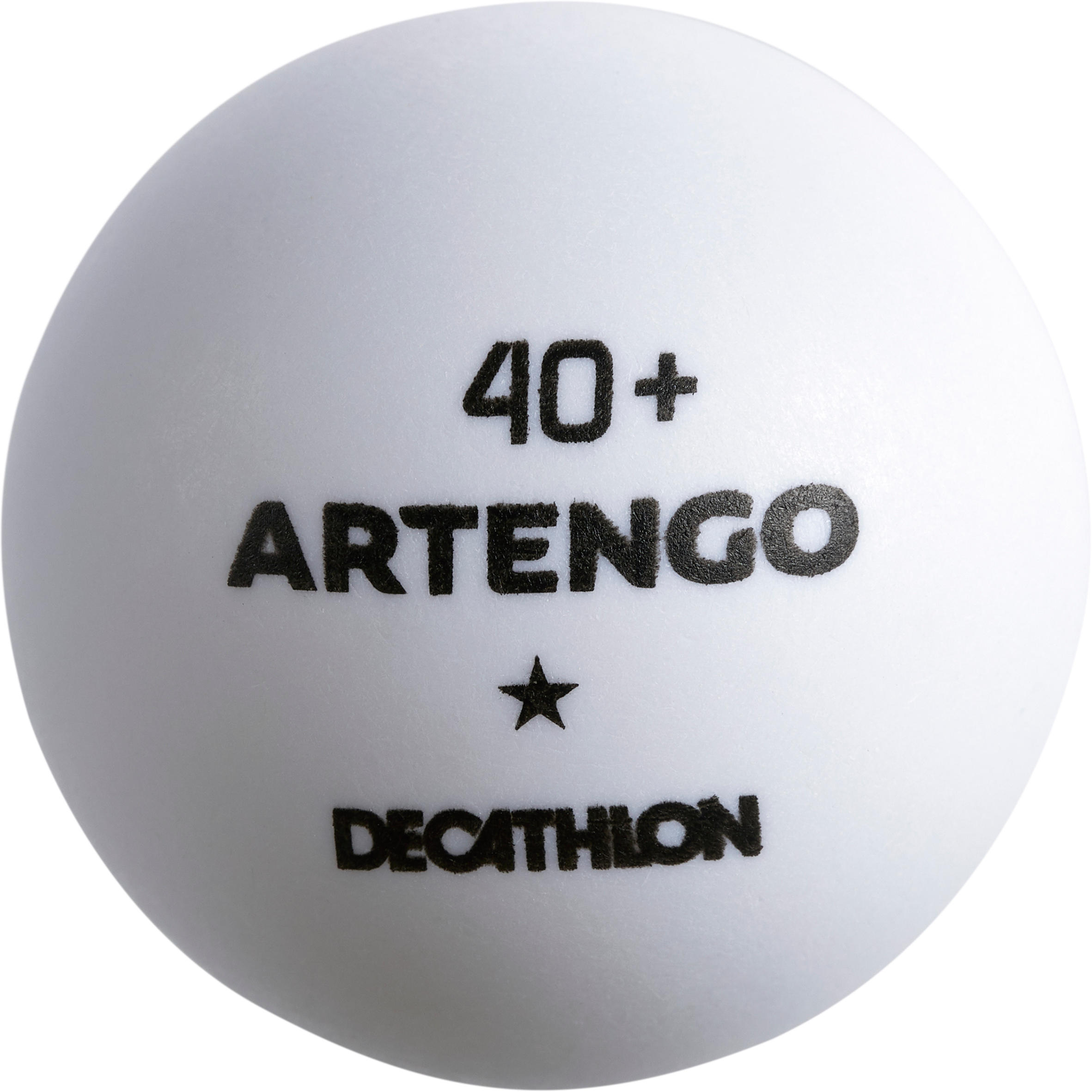 

TTB 100 1 4+ Table Tennis Balls 6-Pack - White -  By PONGORI | Decathlon