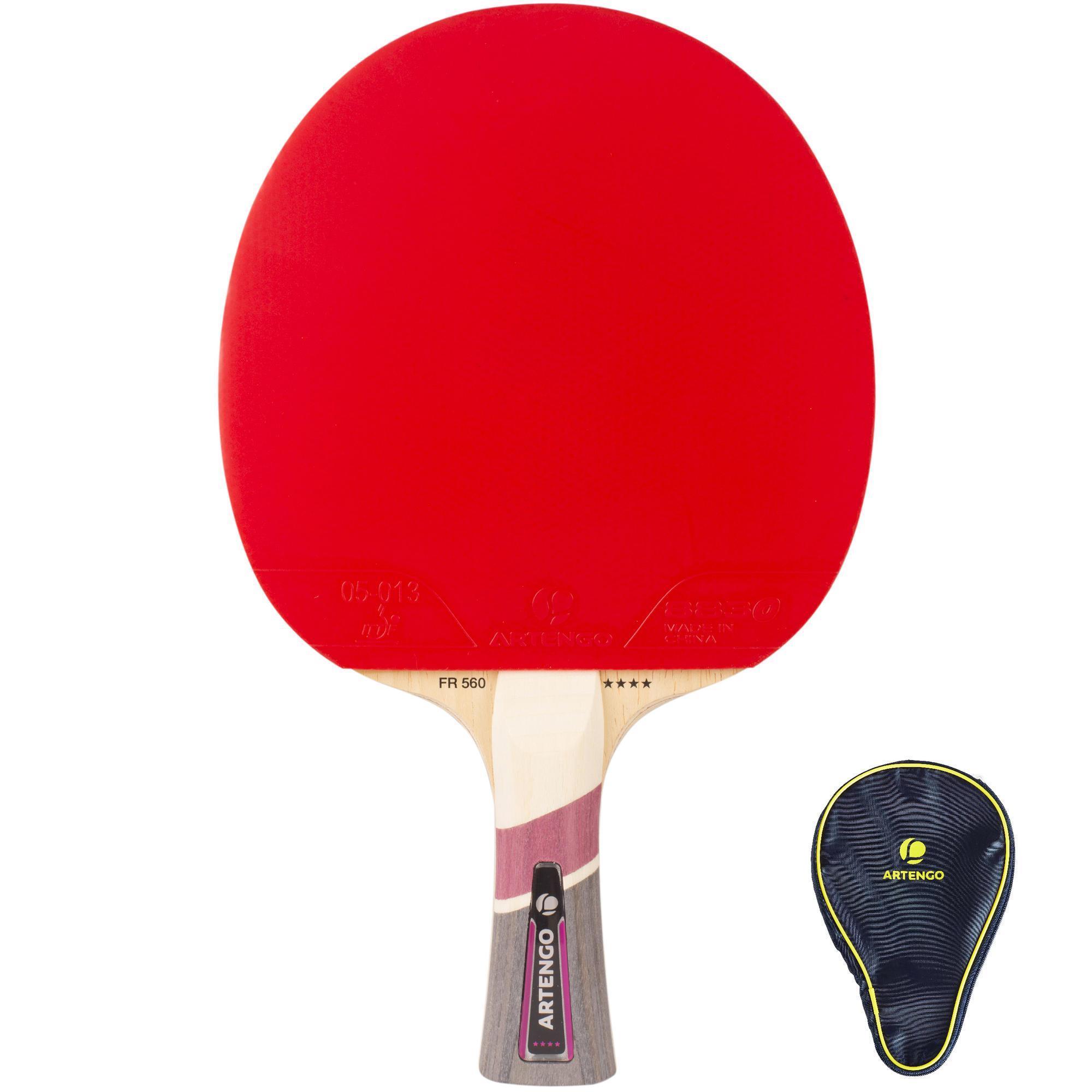 Raquette De Ping Pong Et Housse Ttr 560 Housse Artengo