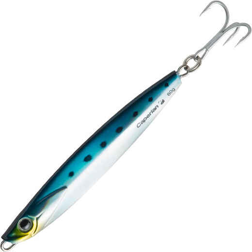 
      Casting jig biastos 60 gr bleu pêche au leurre en mer
  