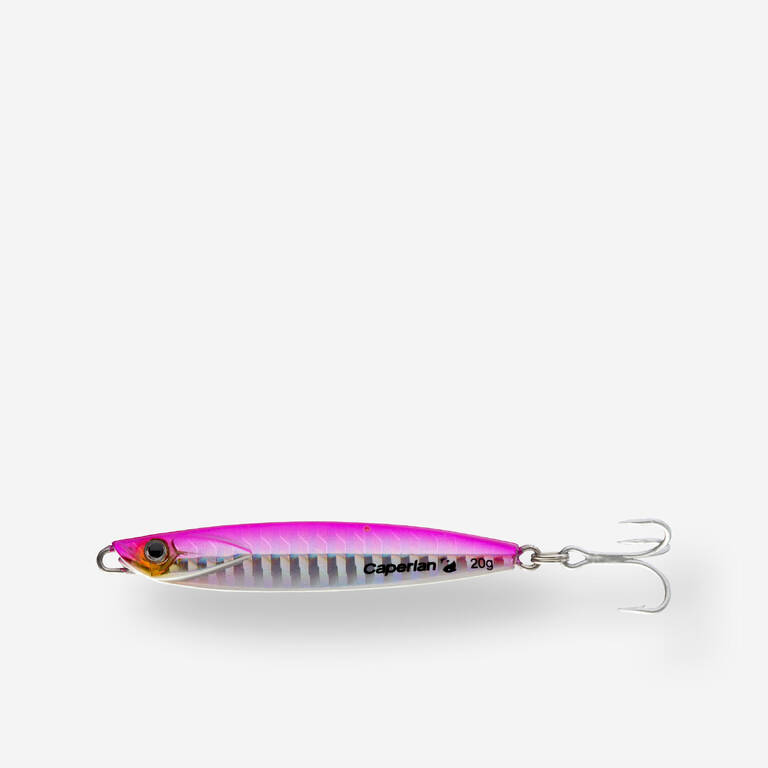 Lure fishing at sea Casting jig BIASTOS 20 g - pink