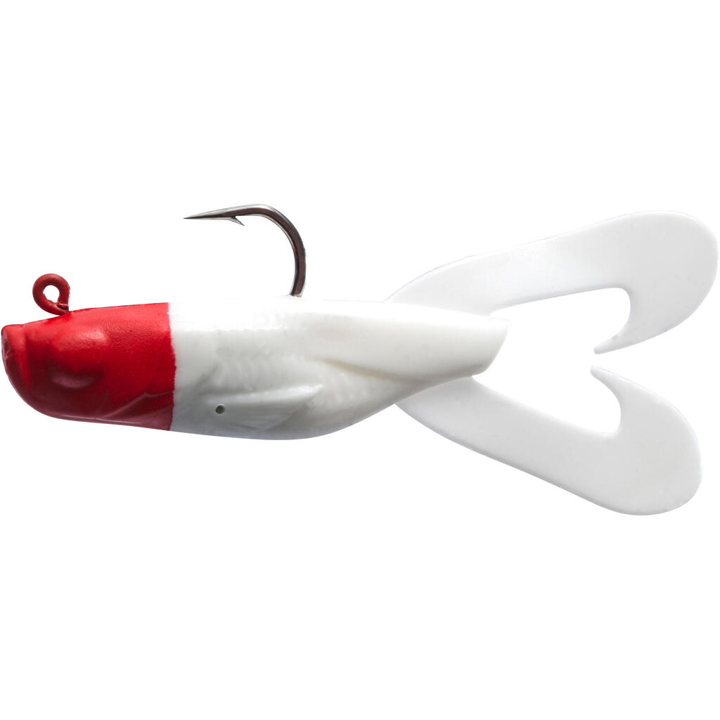 PREDATOR FISHING SOFT LURE RED HEAD GOWY 60