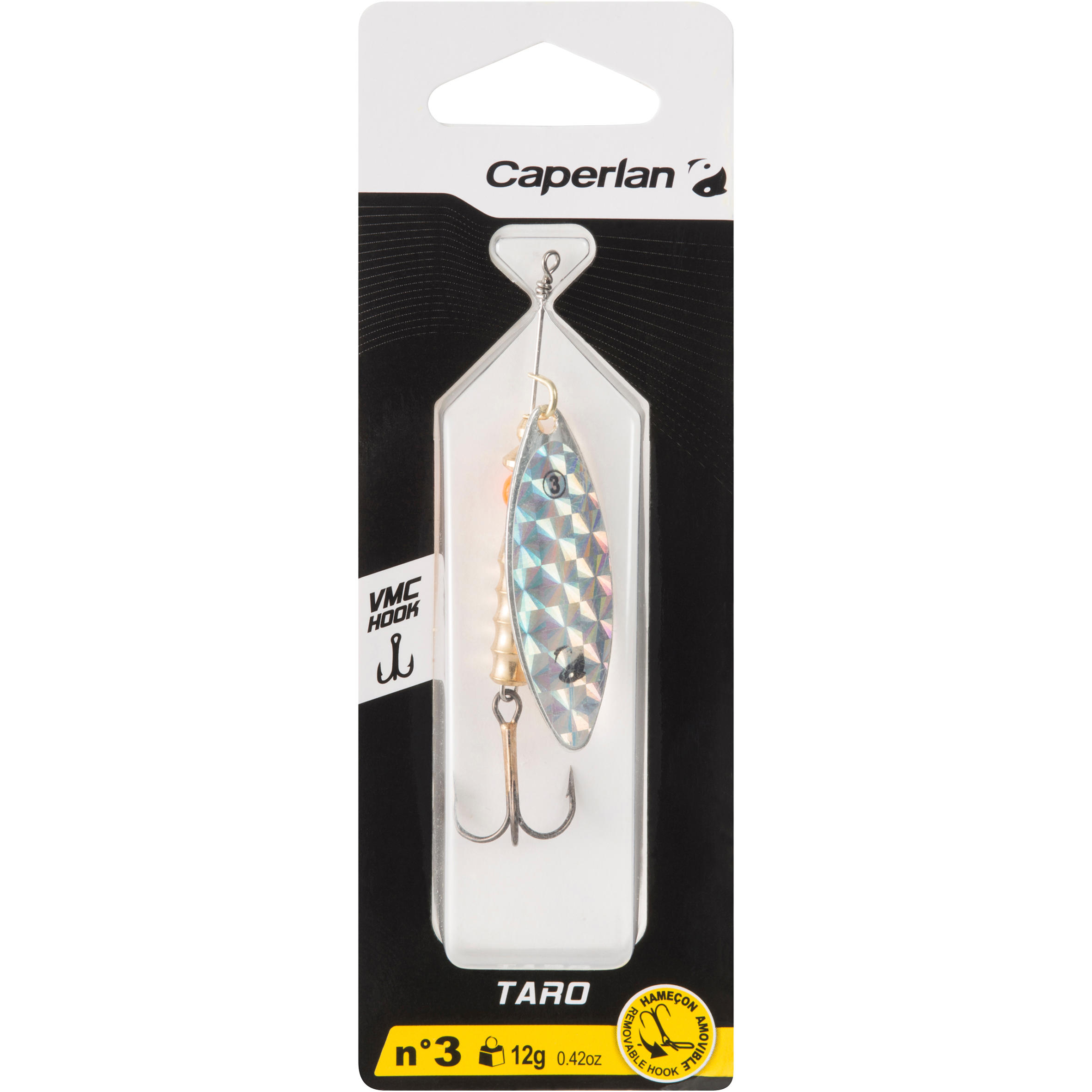 TARO #3 HOLOGRAPHIC PREDATOR FISHING SPINNER - CAPERLAN