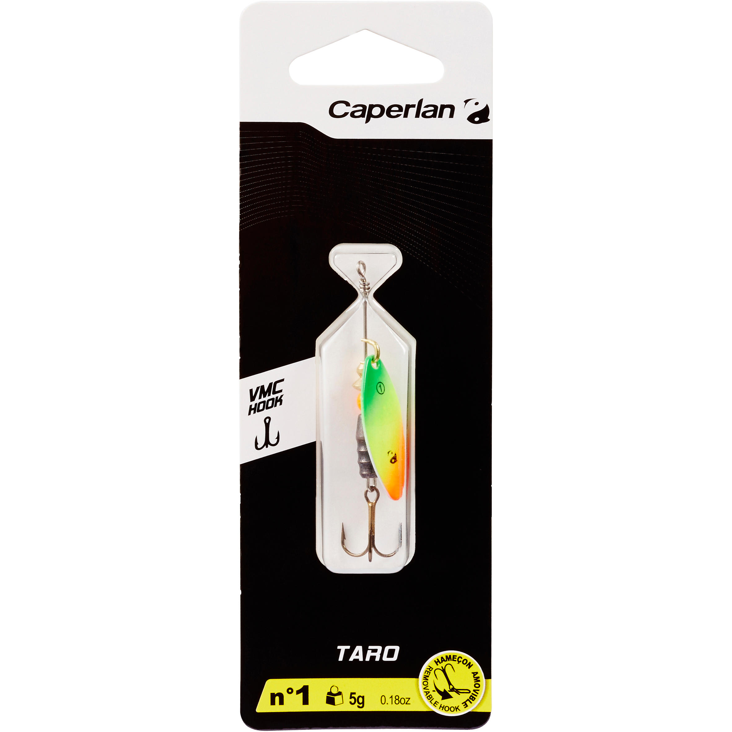 TARO #1 RASTA PREDATOR FISHING SPINNER - CAPERLAN