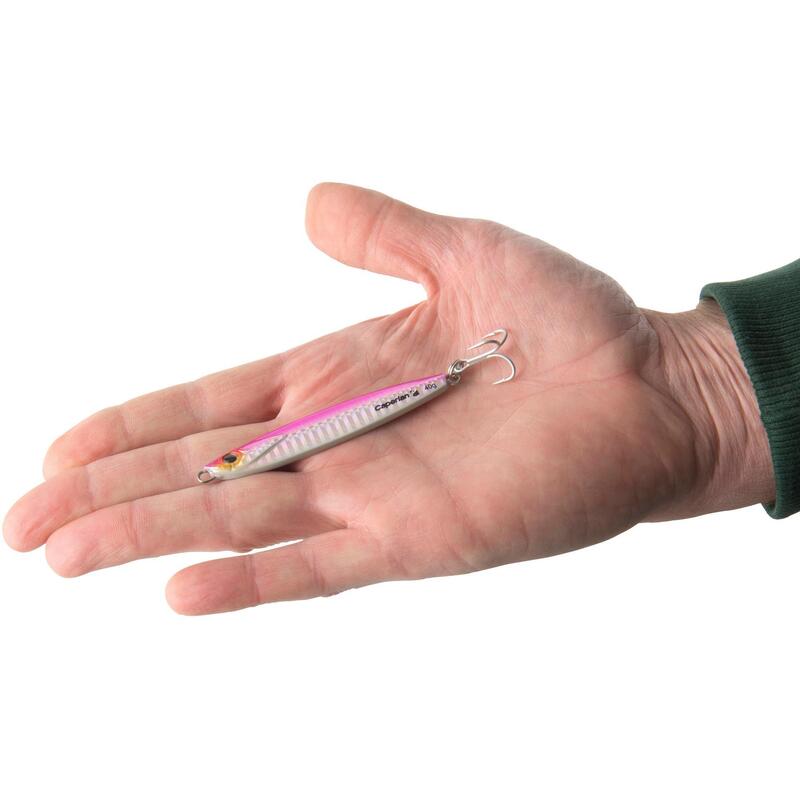 Deniz Balıkçılığı Casting Jig Kaşık - 40 G - Pembe - Biastos