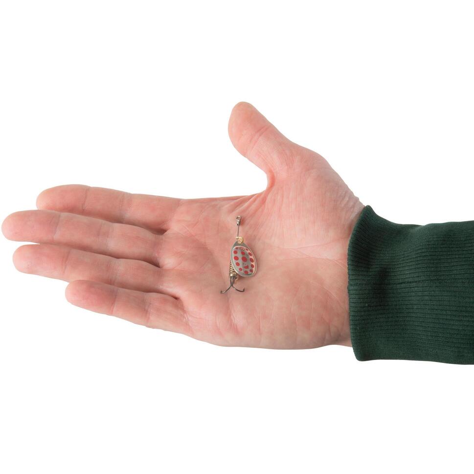 WETA #2 KAŞIK - KIRMIZI NOKTALI GÜMÜŞ