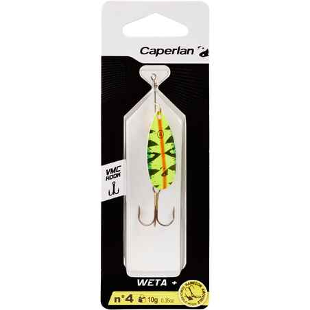 WETA + #4 FIRE TIGER PREDATOR FISHING SPINNER