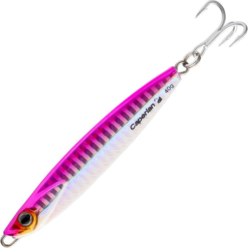 Sahte Balık Jig - Balıkçılık - 40 g 80 mm - Pembe - Biastos