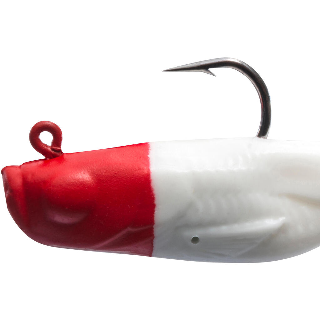 PREDATOR FISHING SOFT LURE RED HEAD GOWY 60