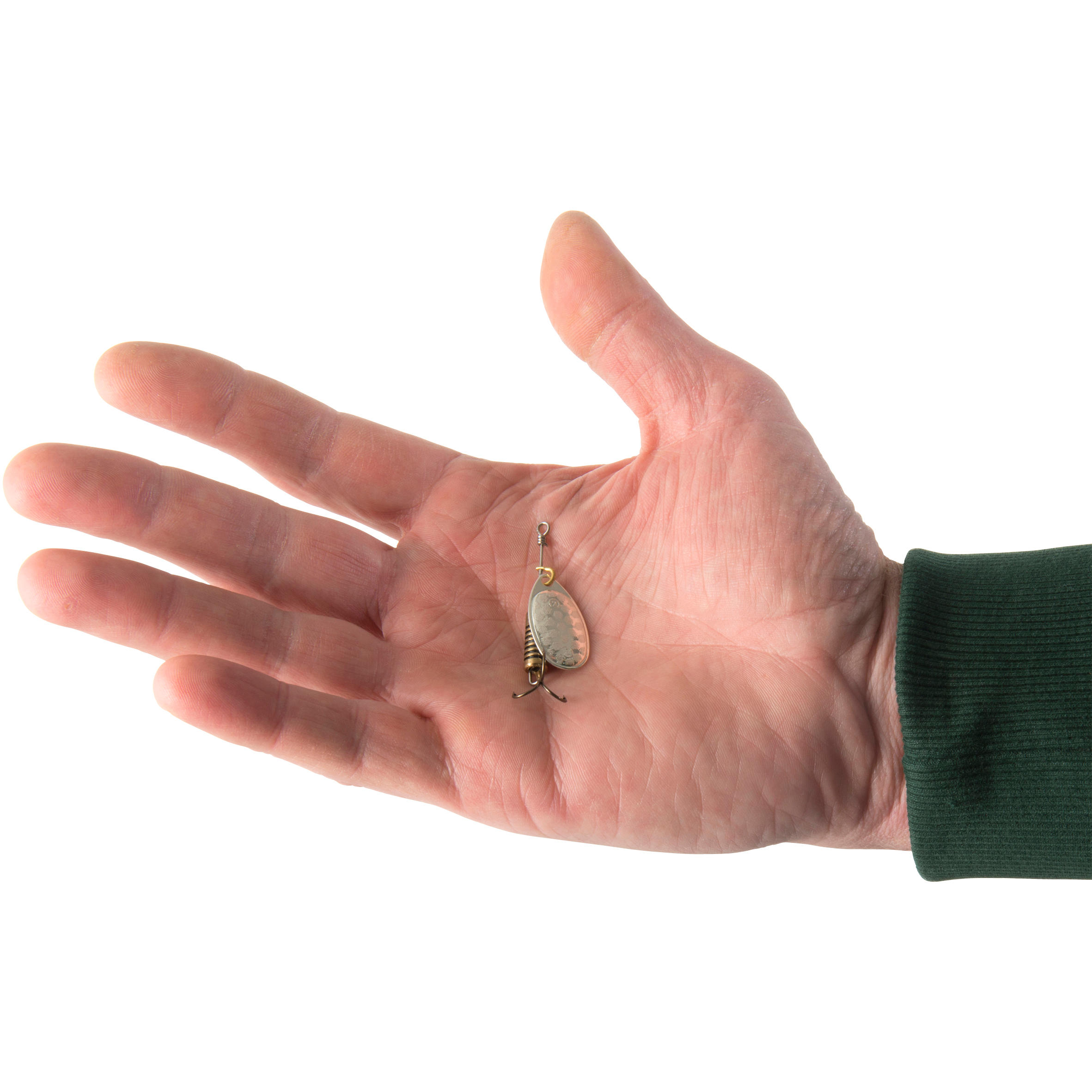 CUILLÈRE TOURNANTE PÊCHE AUX CARNASSIERS WETA #2 ARGENT - CAPERLAN