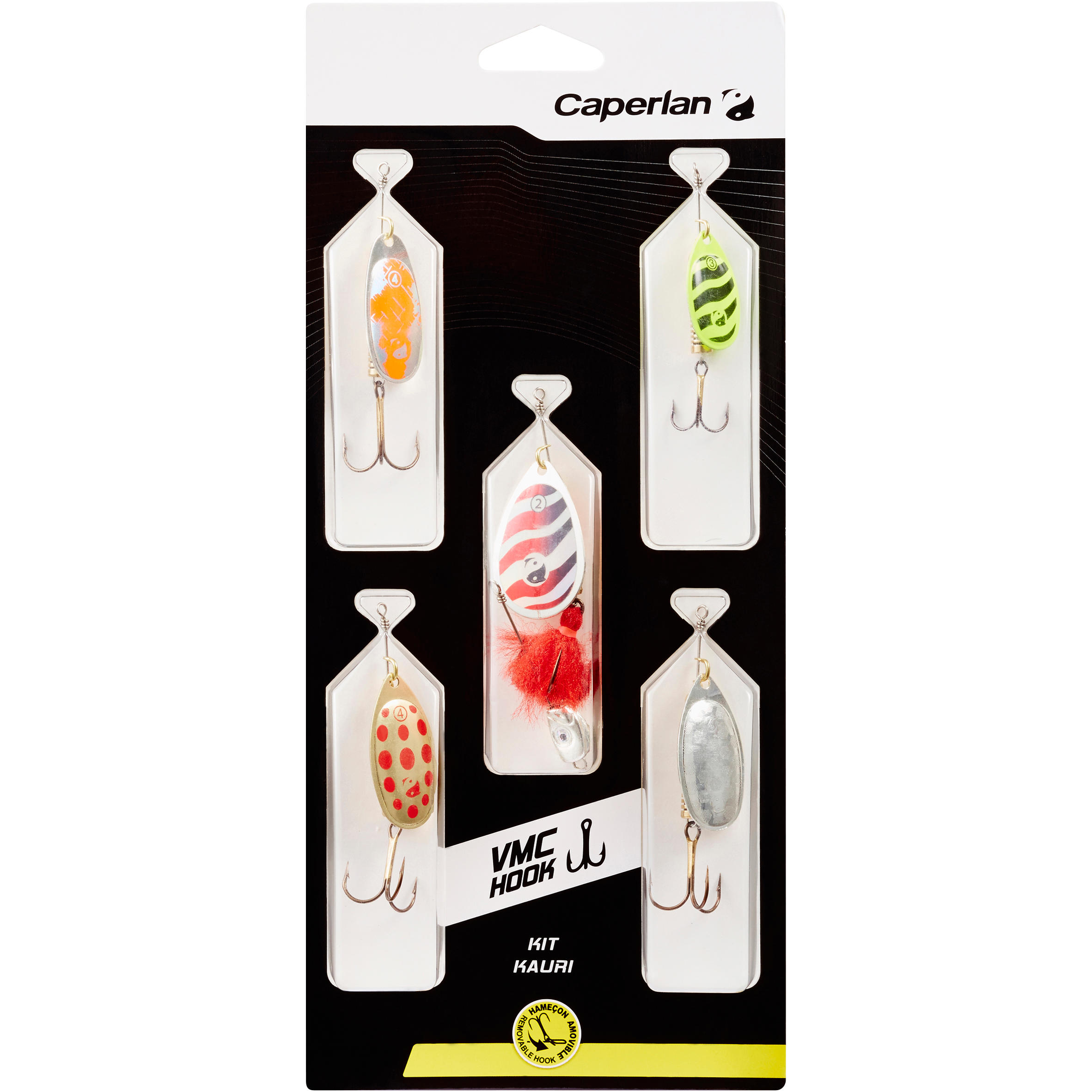 Kit Cucharillas Giratorias Pesca Depredadores Kauri New 13/13