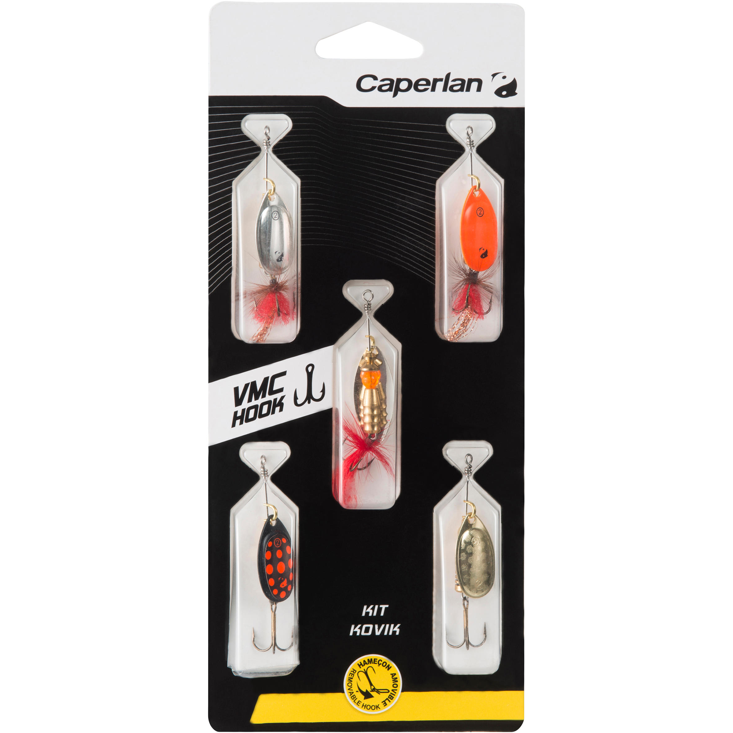 KOVIK NEW PREDATOR FISHING SPINNER KIT - CAPERLAN