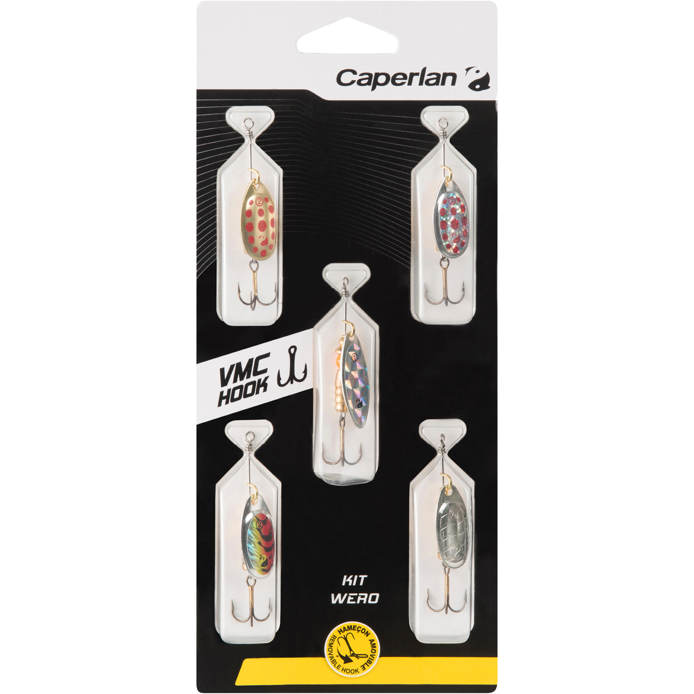 PREDATOR FISHING SPINNER KIT WERO NEW Multicolour Caperlan Decathlon