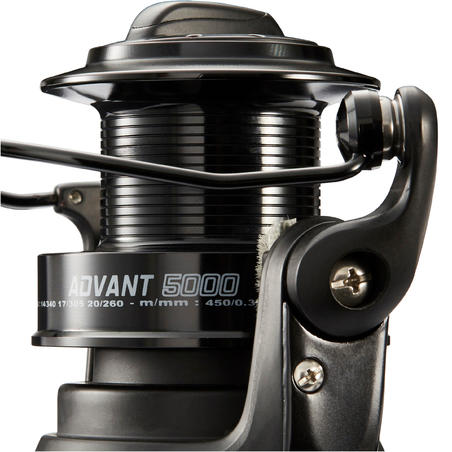Котушка Advant Power 5000 для морської риболовлі - Чорна