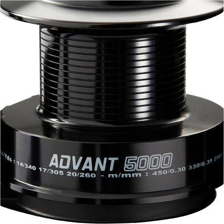 Котушка Advant Power 5000 для морської риболовлі - Чорна
