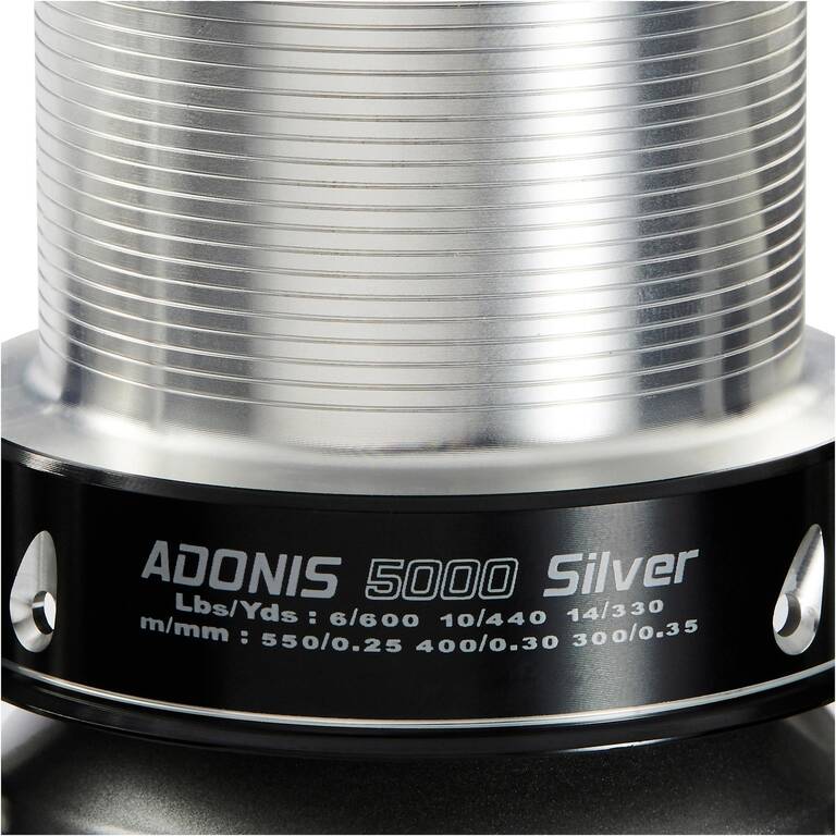 ADONIS 5000 SILVER Surfcasting Reel