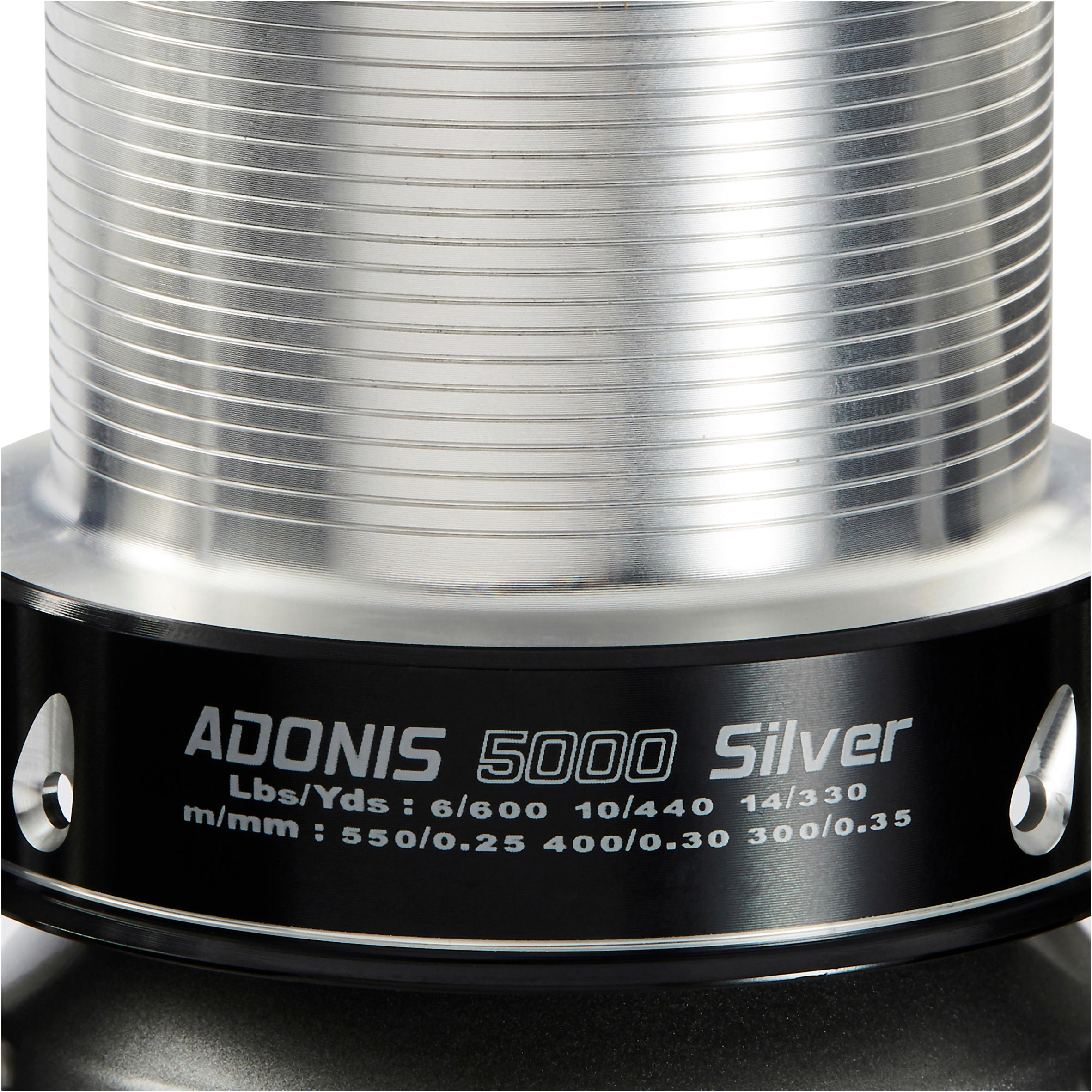 ADONIS 5000 SILVER Surfcasting Reel 6/8