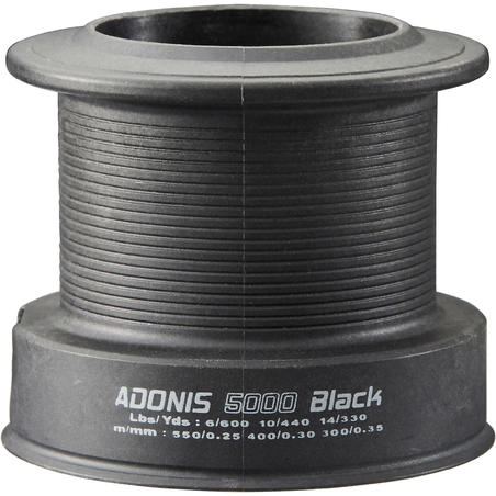 Котушка Adonis 5000 для карпфішингу - Чорна
