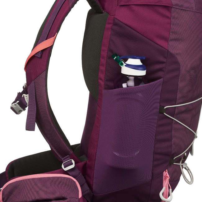 QUECHUA MH100 30L Backpack Purple/Pink Decathlon