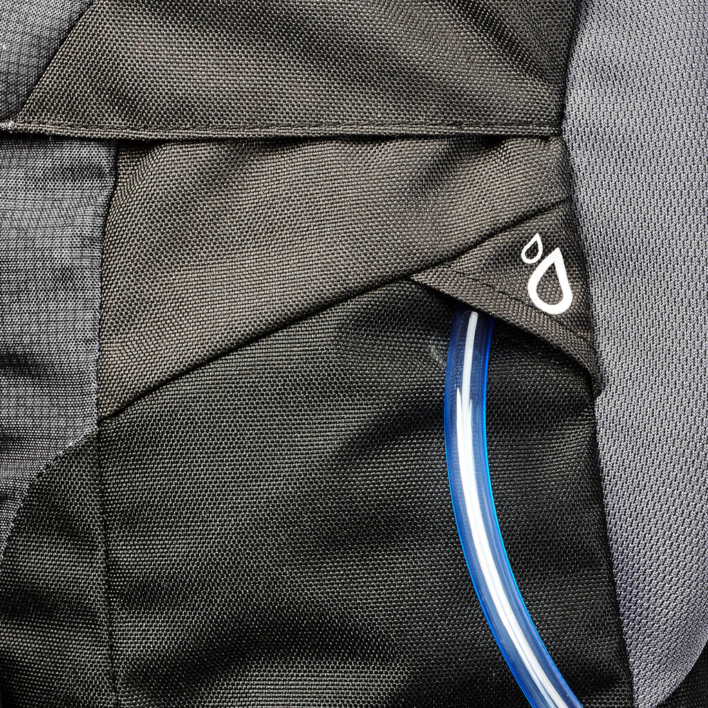 Wanderrucksack Bergwandern MH100 20 Liter schwarz