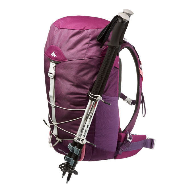 QUECHUA MH100 30L Backpack Purple/Pink Decathlon
