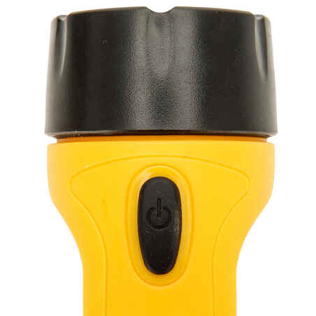 Taschenlampe schwimmfähig wasserdicht IPX7 gelb