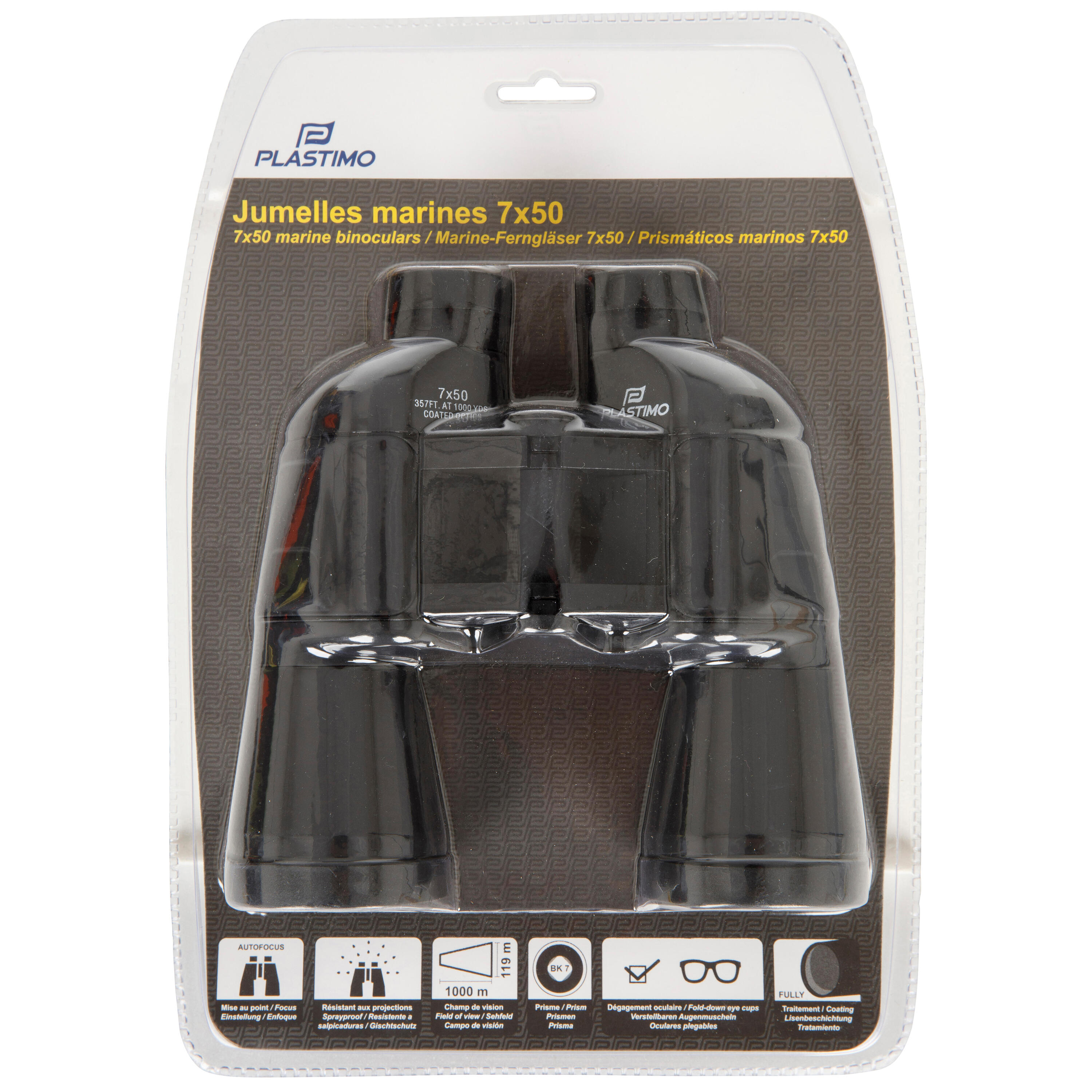 Marine Binoculars 7x50 Autofocus - Black 2/11