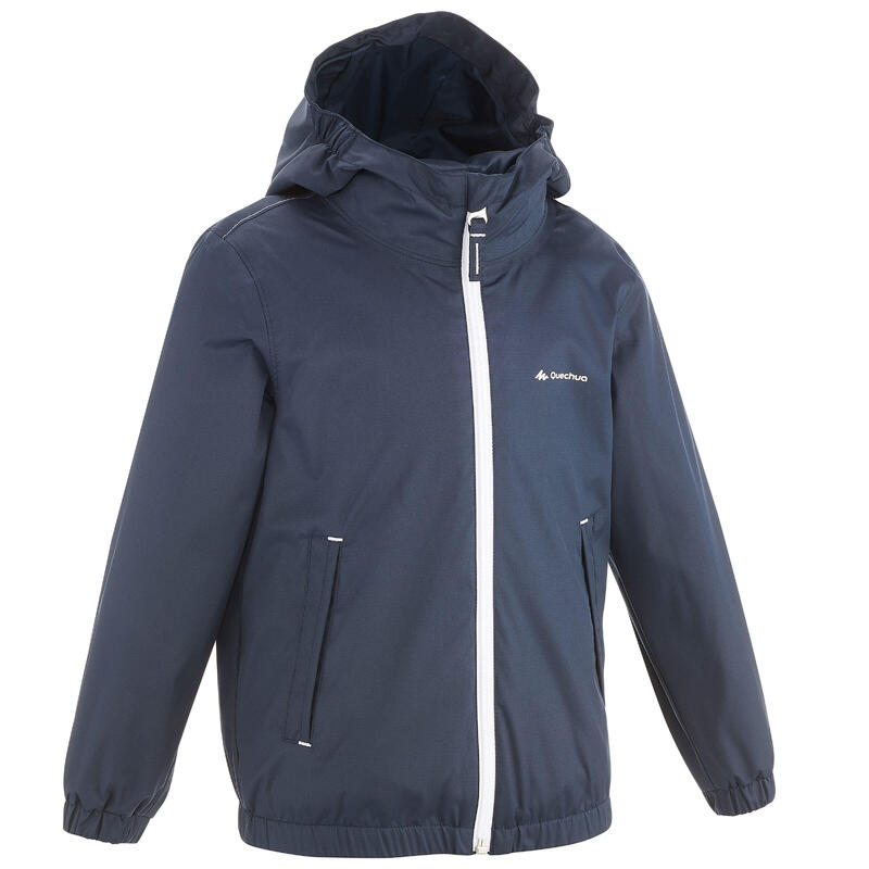 Veste imperméable de randonnée enfant garçon RANDONNÉE 500 marine Veste imperméable de randonnée enfant garçon RANDONNÉE 500 marine