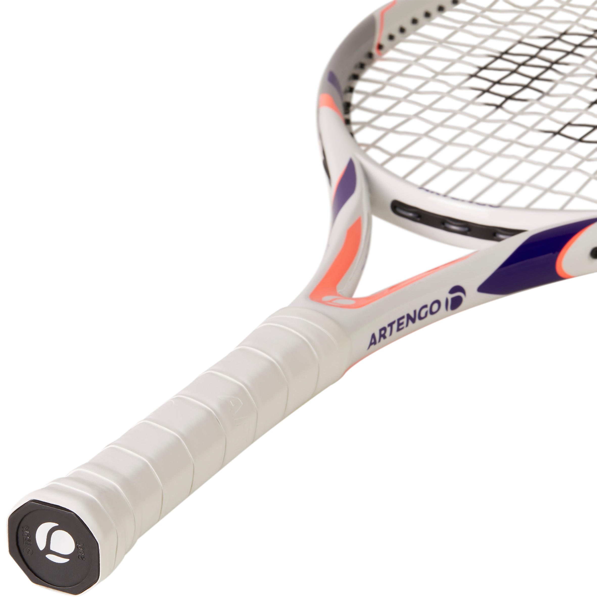 TR160 Adult Tennis Racket - White 12/19