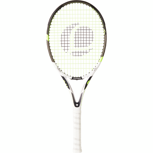 RAQUETTE DE TENNIS ADULTE TR190 LITE BLANC