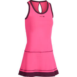 ROBE DE TENNIS SOFT ROSE 500