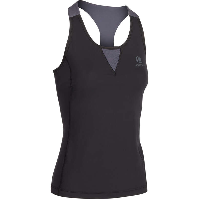 WOMEN WARM CONDITION RACKET SP APAREL - TK Light 990 Women's Tank Top ARTENGO