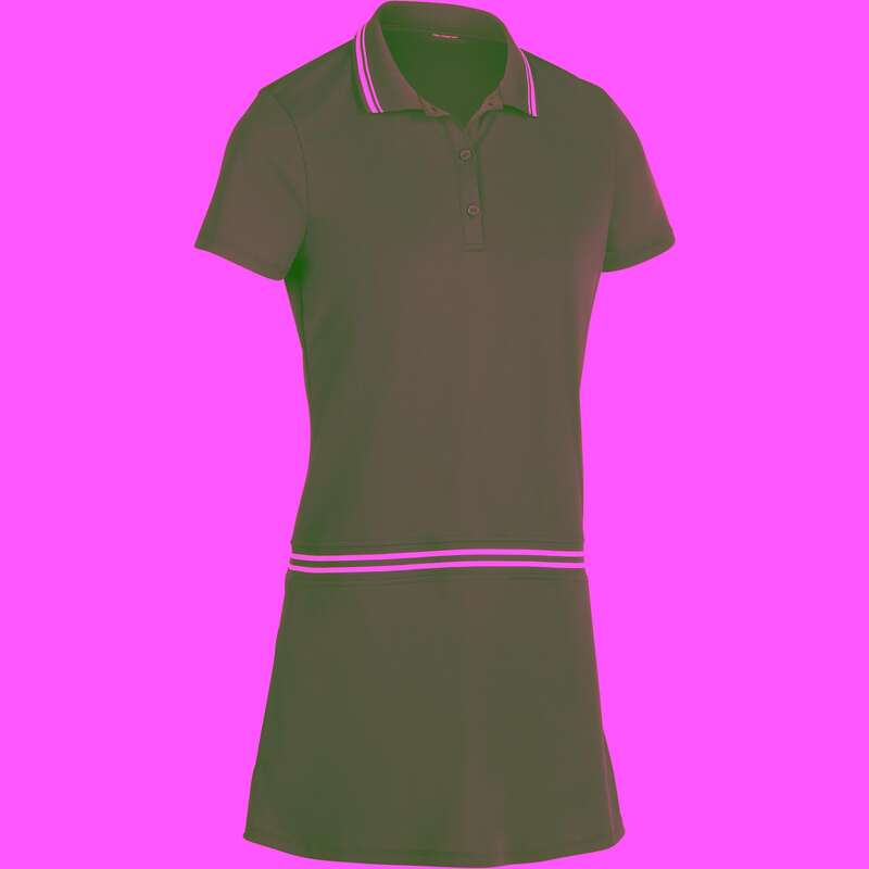 ARTENGO Essential 100 Tennis Dress Navy Decathlon