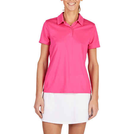 Essential 100 Women's Tennis Polo - Pink