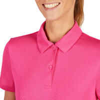 Essential 100 Women's Tennis Polo - Pink