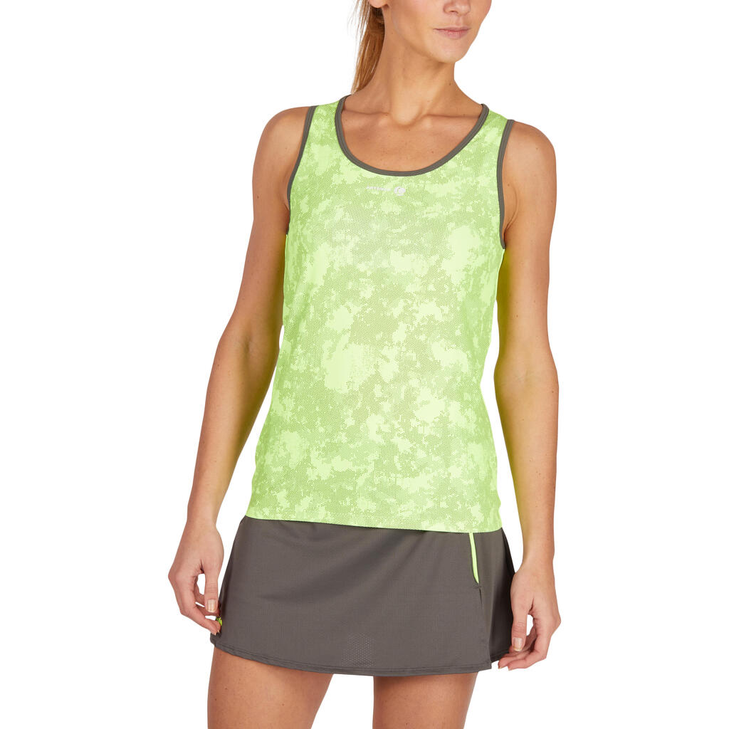 Women's Tennis Tank Top Soft 500