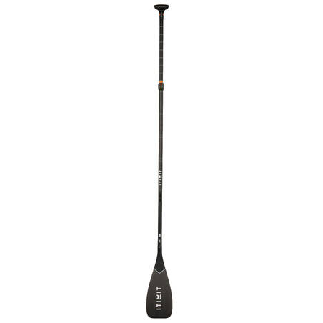 900 Adjustable Carbon Stand-Up Paddle Paddle 170-210 cm - Hitam