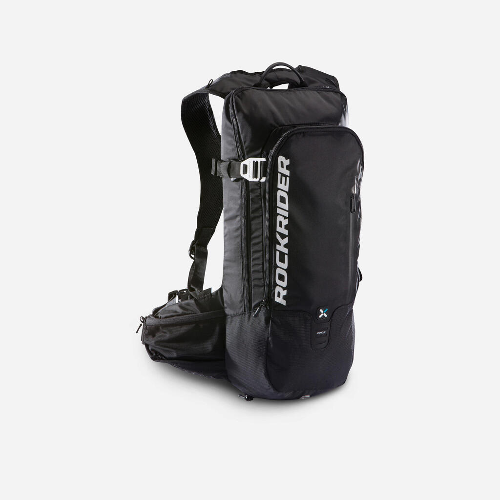 Mountain Bike Hydration Backpack ST 900 12L/2L Water - Black