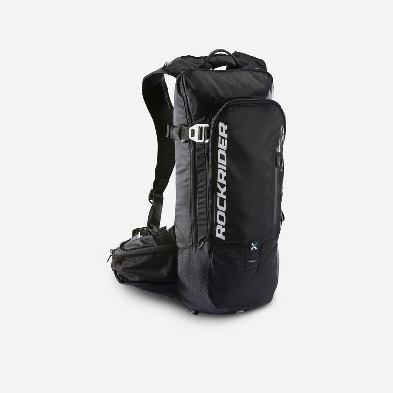 Víztartályos hátizsák mountain bike-hoz ST 900, 12 l /2 l, fekete