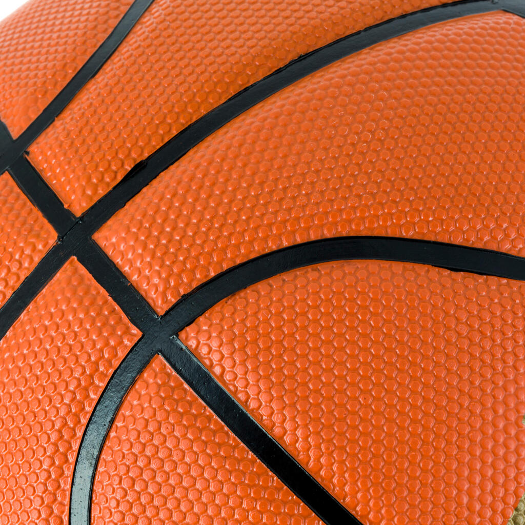 Basketball B300 Herren Größe 7 orange für Einsteiger ab 13 Jahren