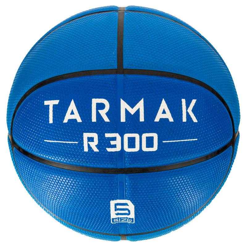 Ballon de basket enfant R300 taille 5 bleu. Résistant. Ballon de basket enfant R300 taille 5 bleu. Résistant.